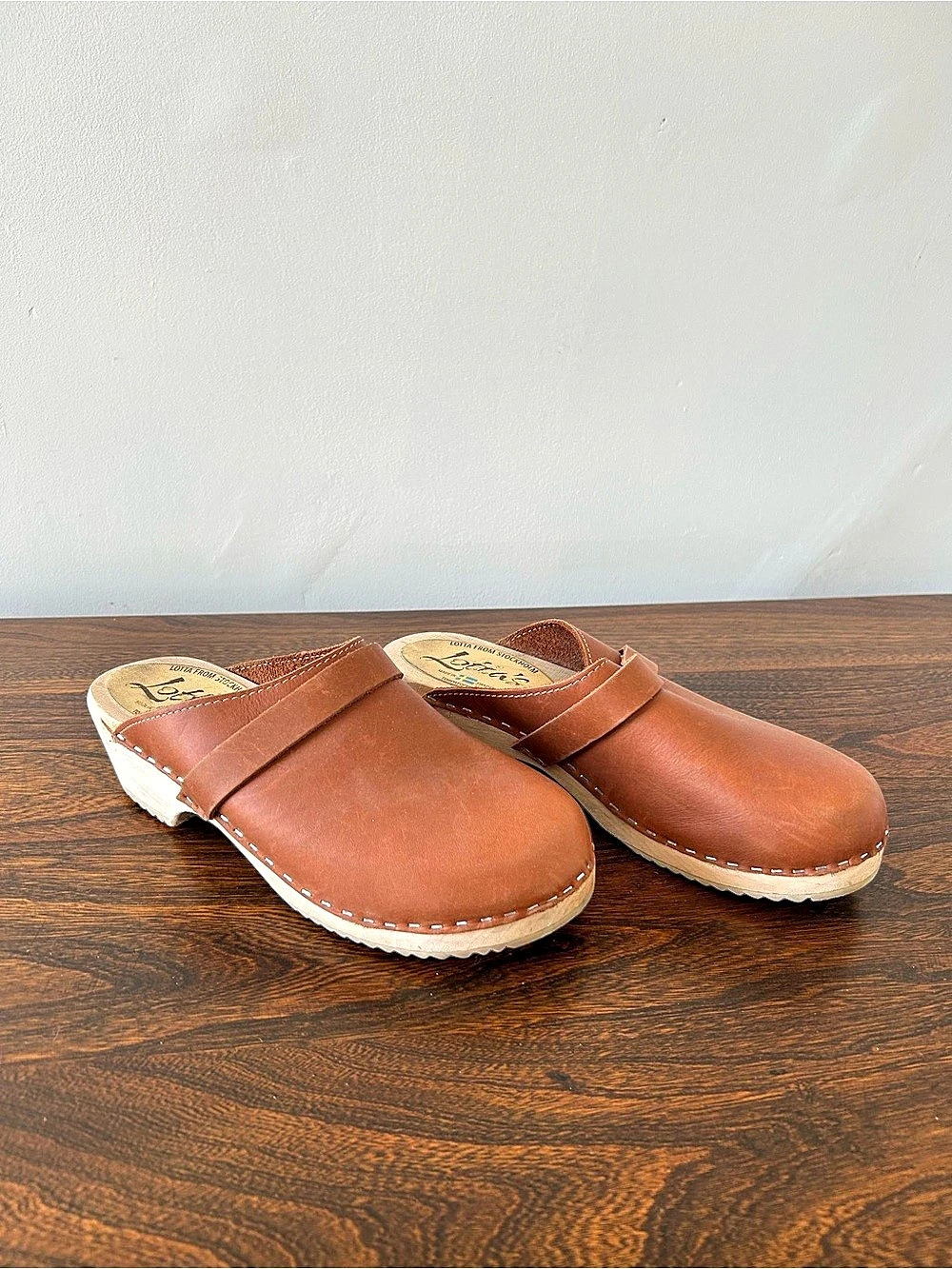 Lotta from Stockholm Classic Leather Clogs
